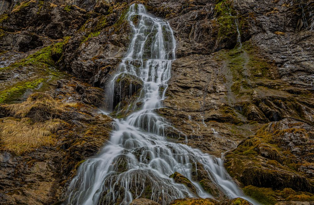 Jungibäch Wasserfall 1 bei der Engstlenalp im Berner Oberland