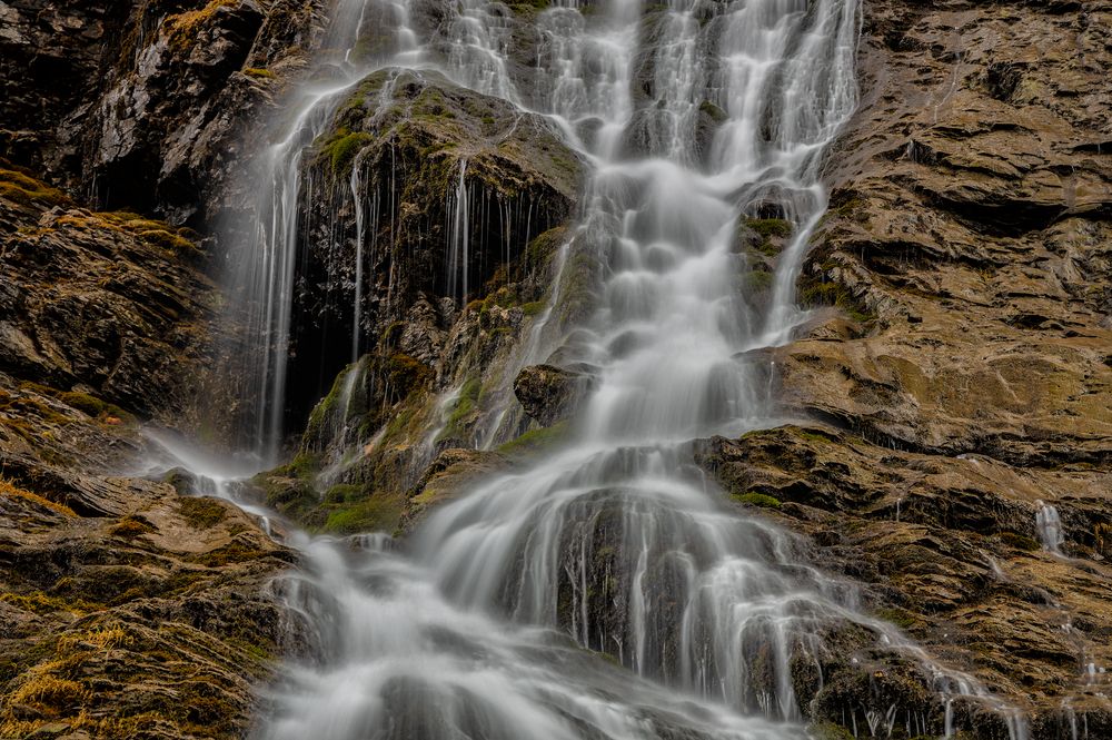 Jungibäch Wasserfall 3 bei der Engstlenalp im Berner Oberland