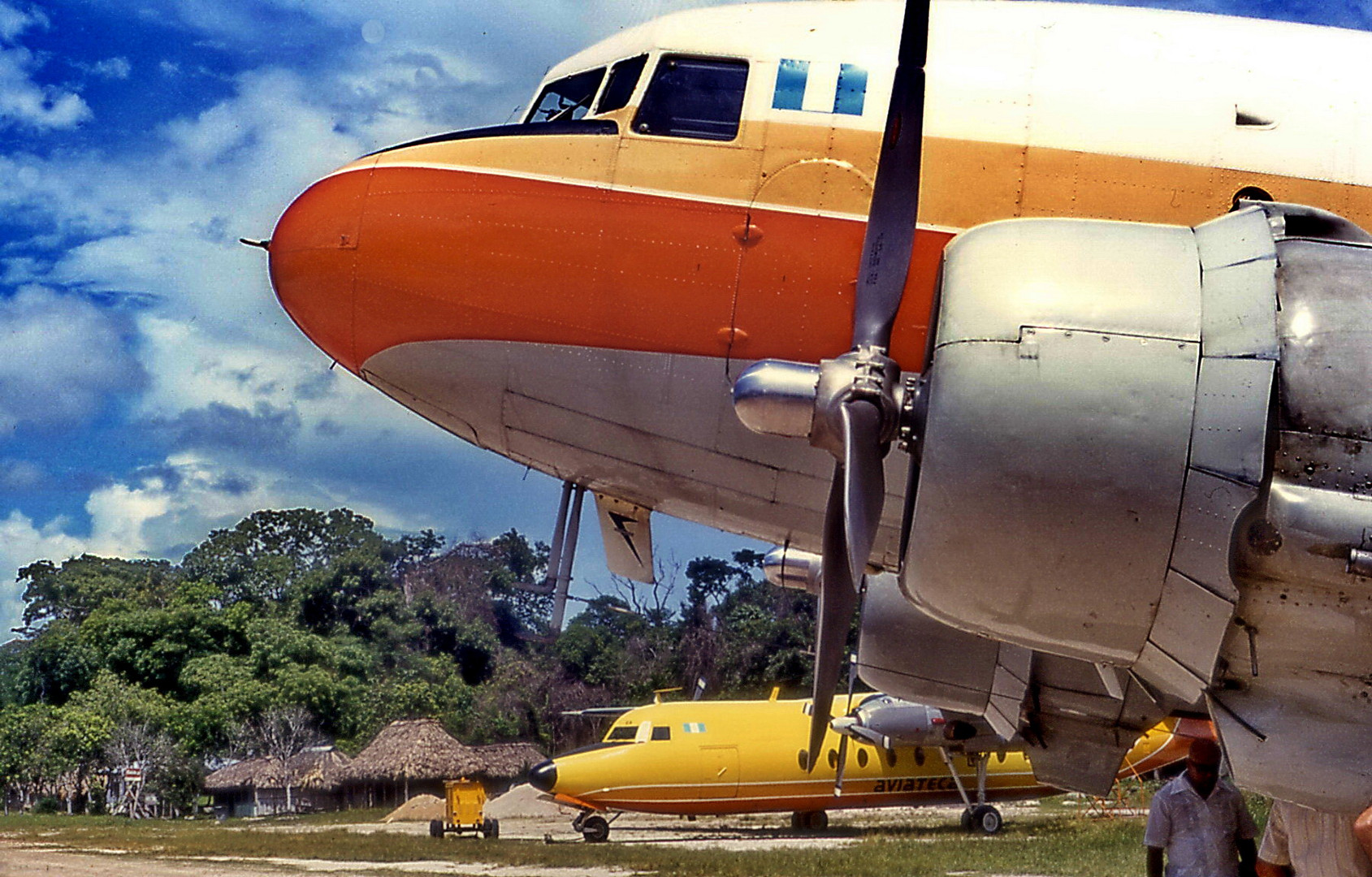 Jungle Airport in Yucatán.