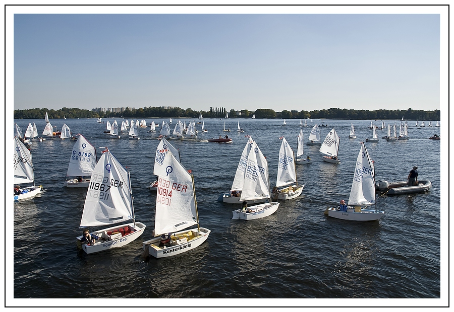 Jungsegler auf der Havel