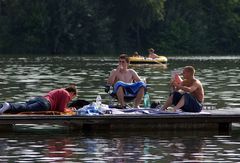 Jungvolk am See