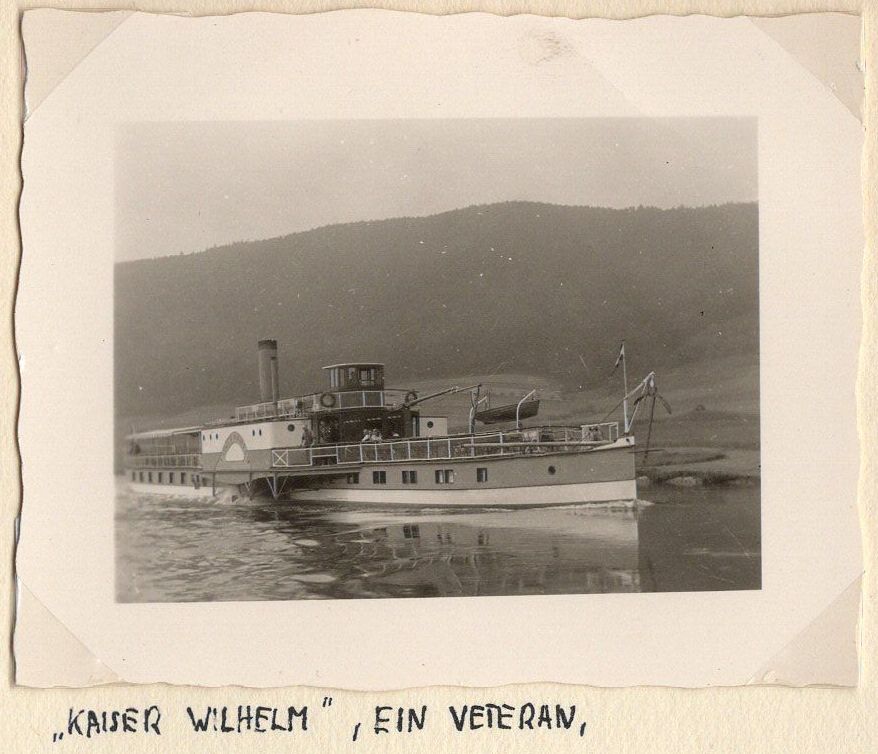 Juni 1951 auf der Oberweser.