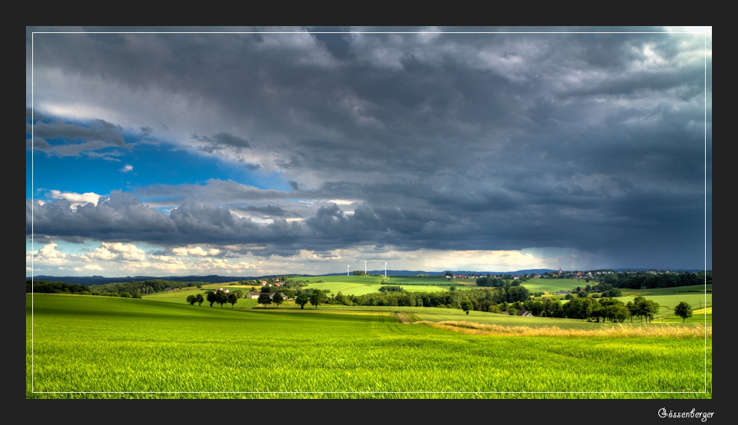 ...Juni Wolken...