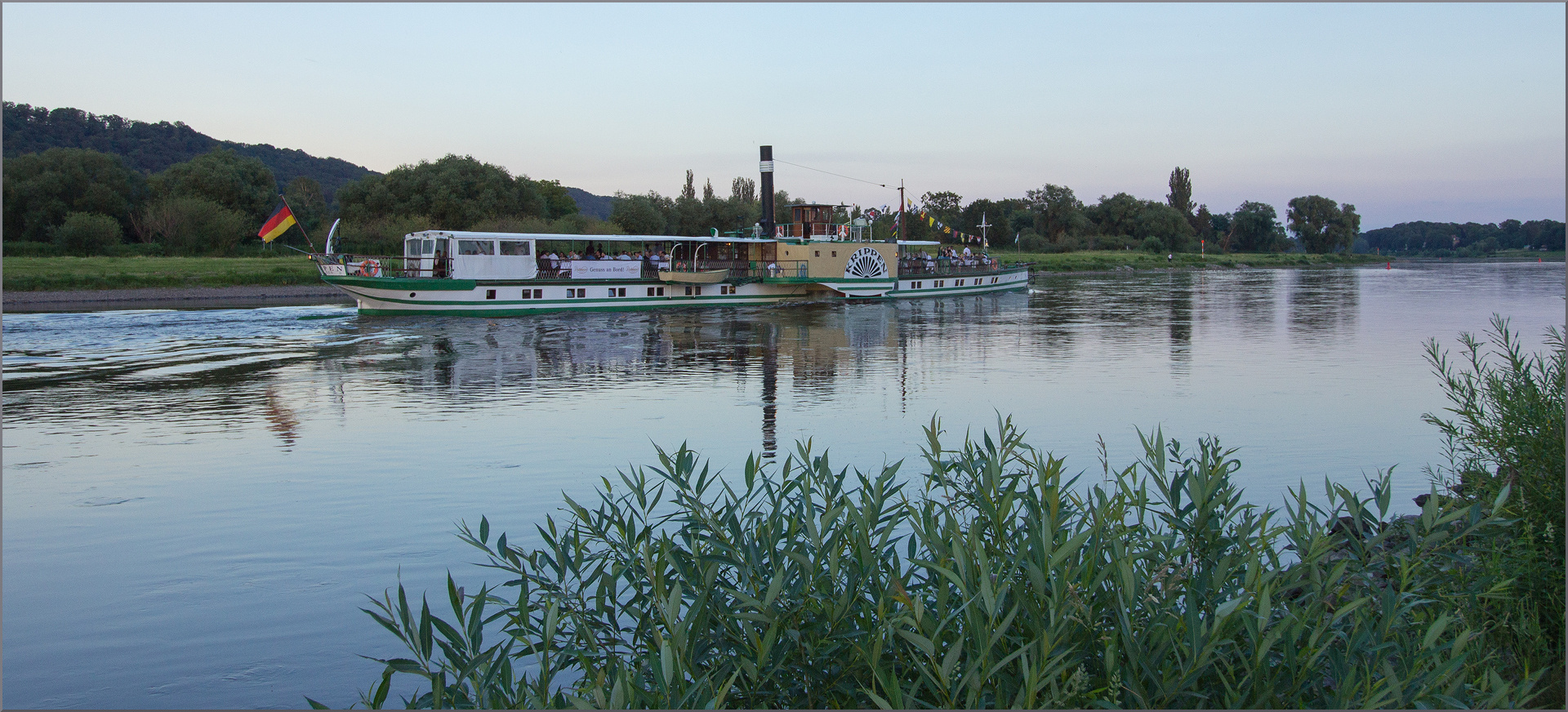 Juniabendfahrt mit der 'Krippen‘ 