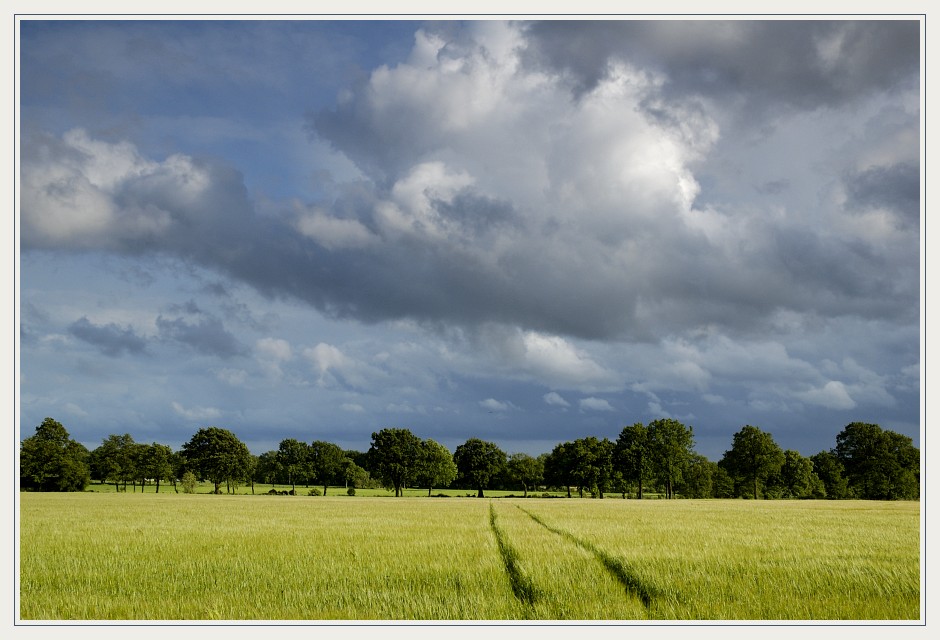 Junihimmel...