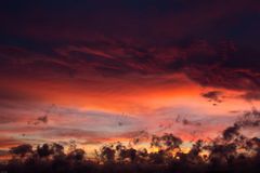 Junihimmel aus meinem Fenster (2)