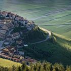 Junimorgen in Castelluccio di Norcia