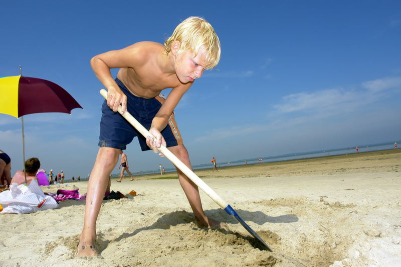 Junior bei der Arbeit