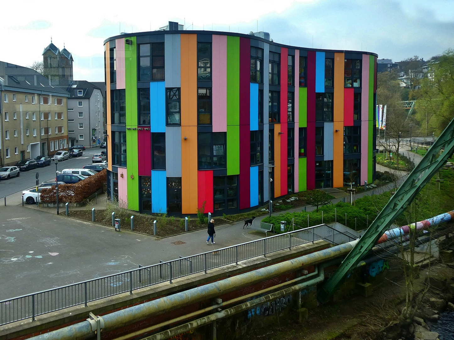 Junior Uni - Blick aus der Schwebebahn