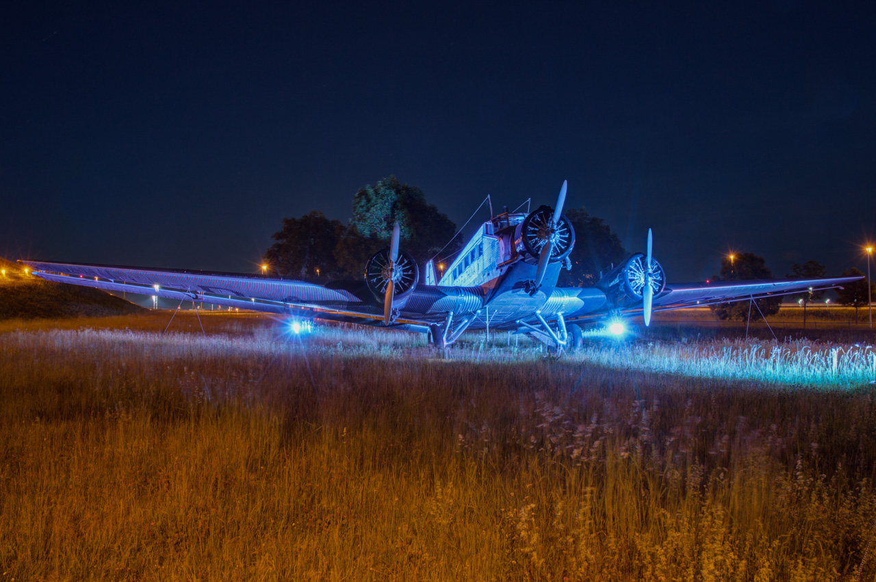 Junkers Ju 52 Besucherpark Flughafen München