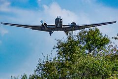 Junkers JU 52 im Landeanflug