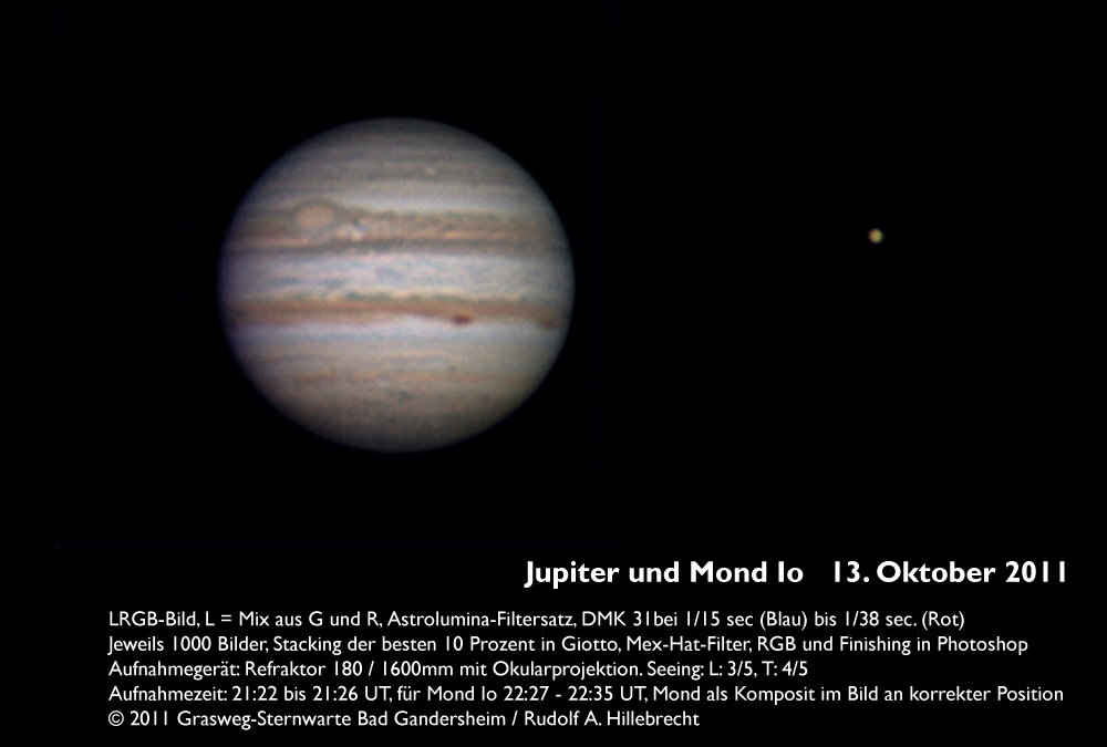 Jupiter 13. Oktober 2011