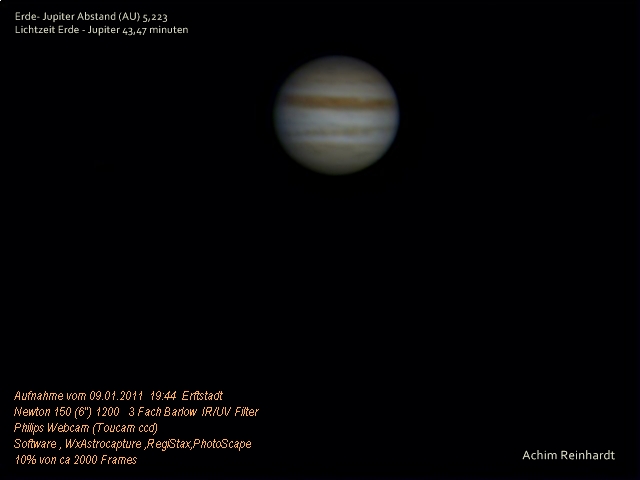 Jupiter am 09.01.2011