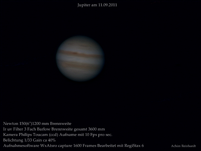 Jupiter am 11.09.2011