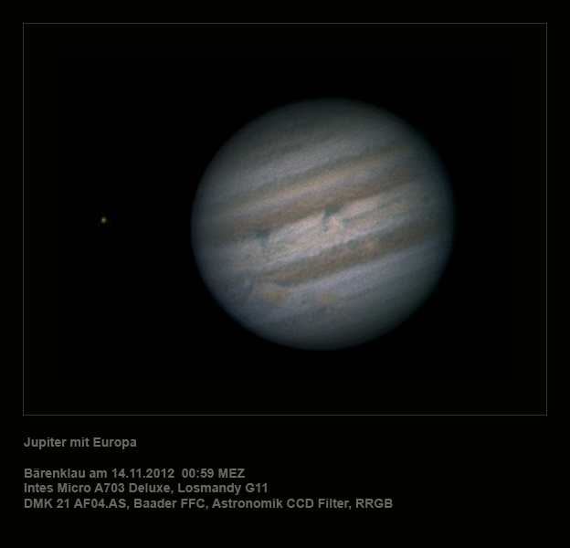 Jupiter am 14.11.2012