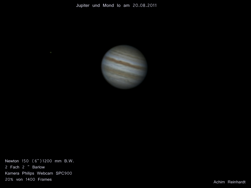 Jupiter am 20.08.2011