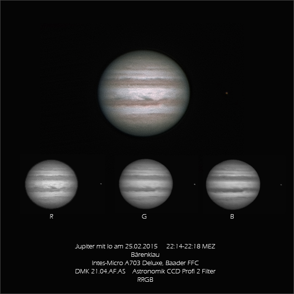 Jupiter am 25.02.2015