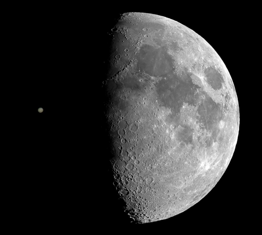 Jupiter and Moon...