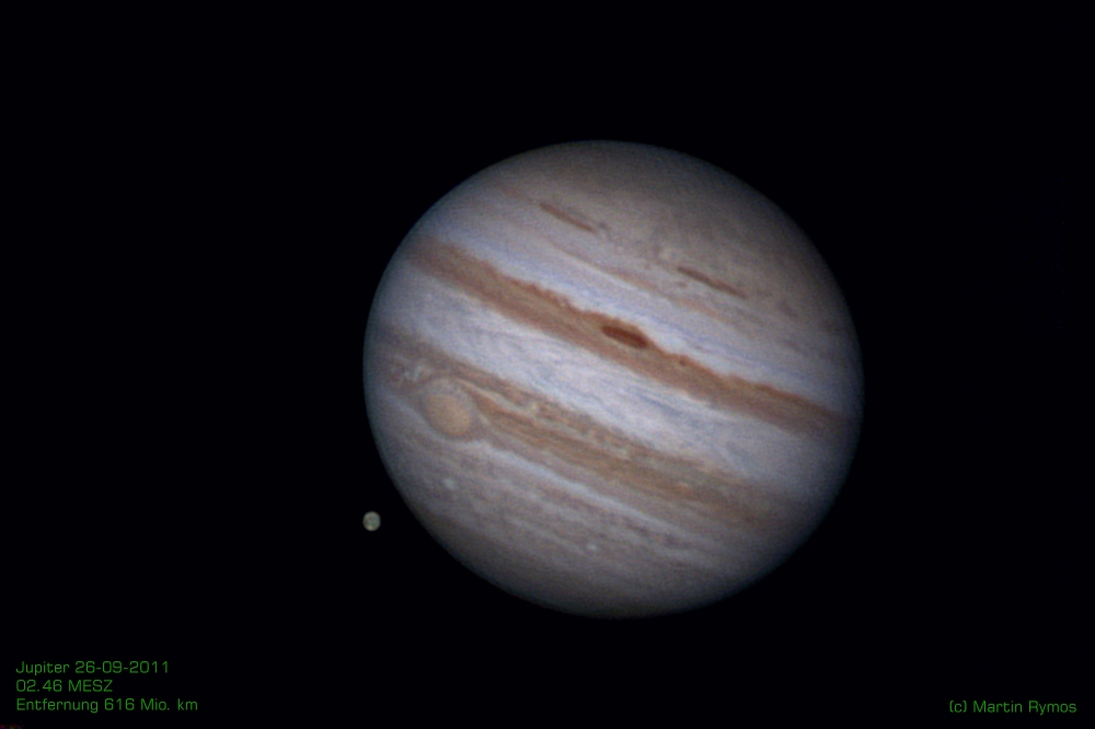 Jupiter +Ganymed 26-09-2011 Bild 2