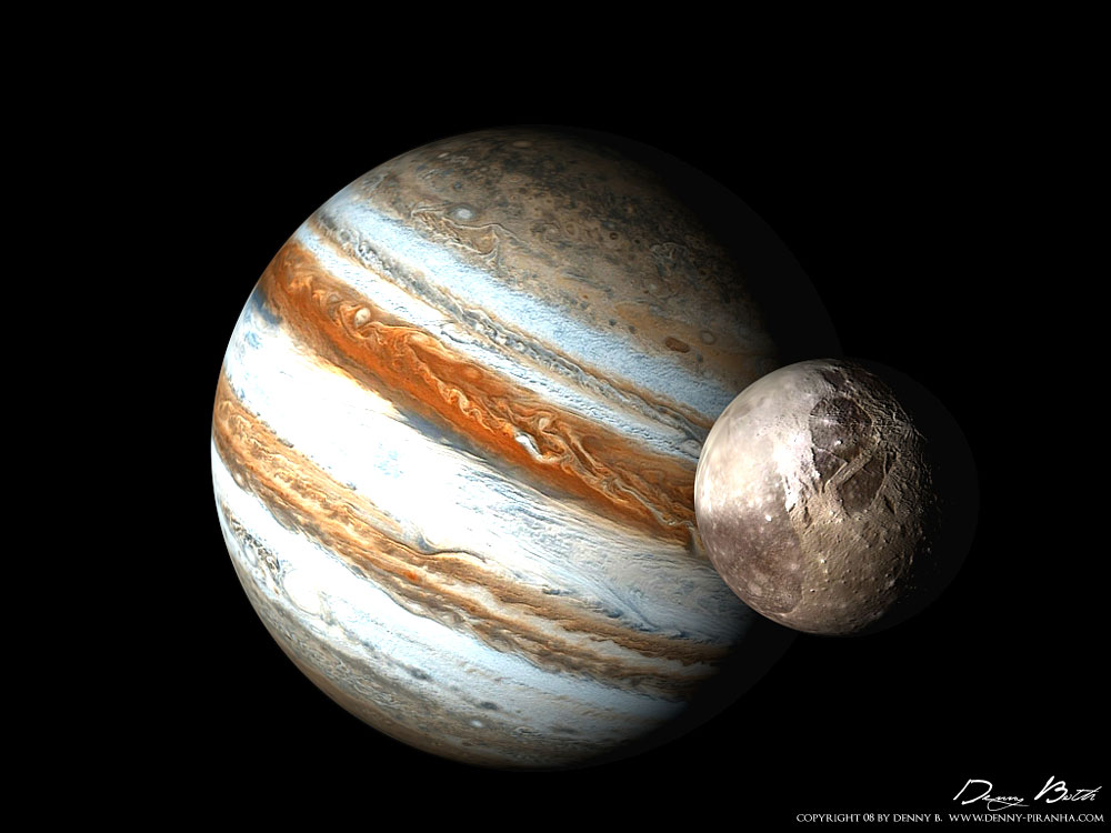 Jupiter & Ganymed