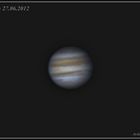 Jupiter Heute Morgen (27.08.12)