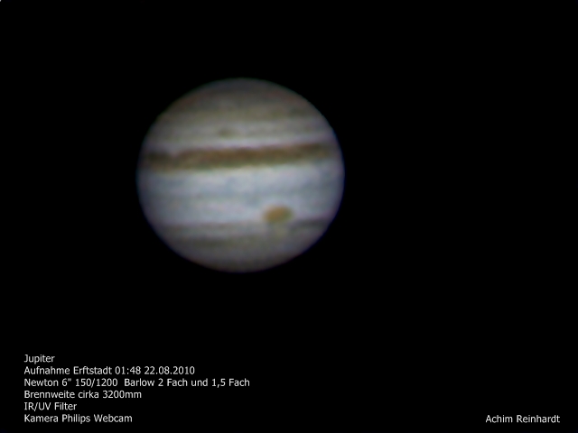 Jupiter mit 2XBarlow