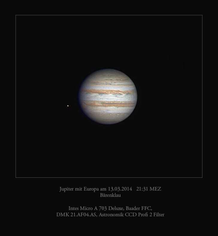 Jupiter mit Europa