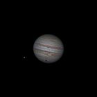 Jupiter mit Ganymed 3.10.2011 4:47 MEZ