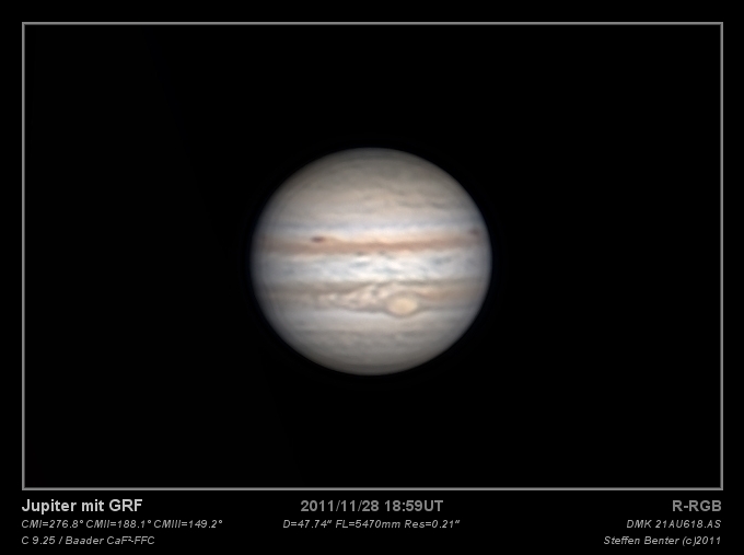 Jupiter mit GRF