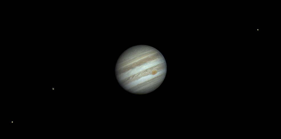 Jupiter mit großem Roten Fleck