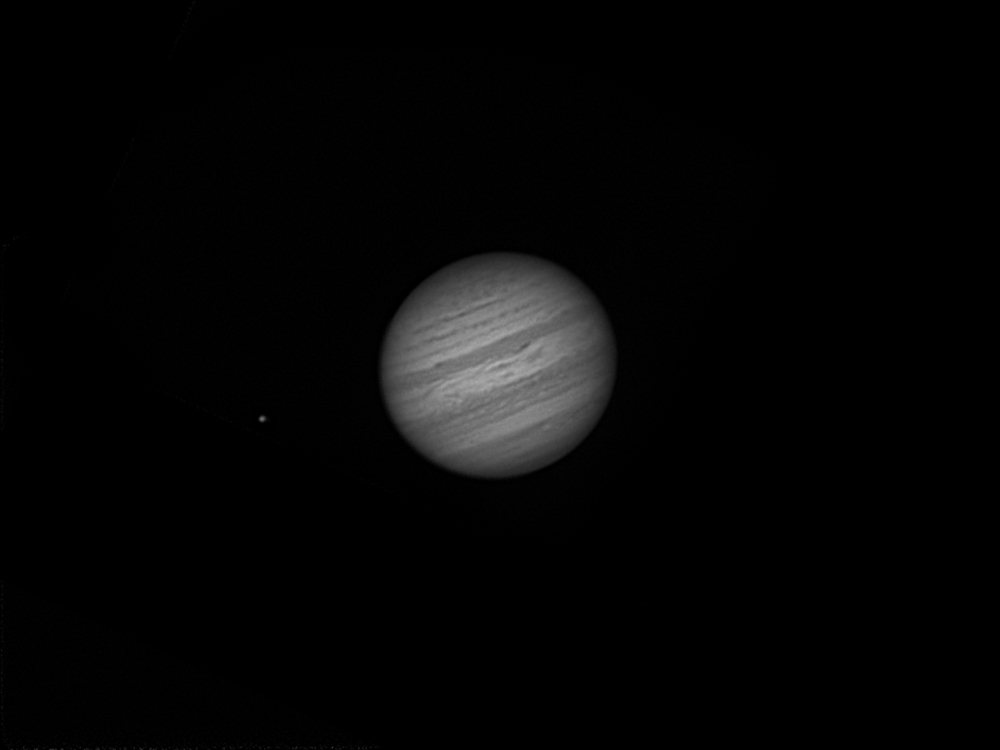 Jupiter mit Io 30.9.2011 23:08 MEZ