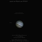 Jupiter mit Io am 15.01.2012