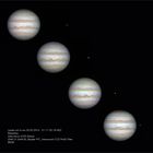 Jupiter mit Io am 25.02.2015