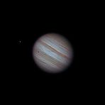 Jupiter mit Io [Scharfe Version]