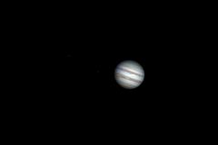 Jupiter mit Io und Ganymed am 23.03.2014 um 20:10 Uhr