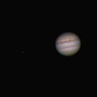 Jupiter mit Mond