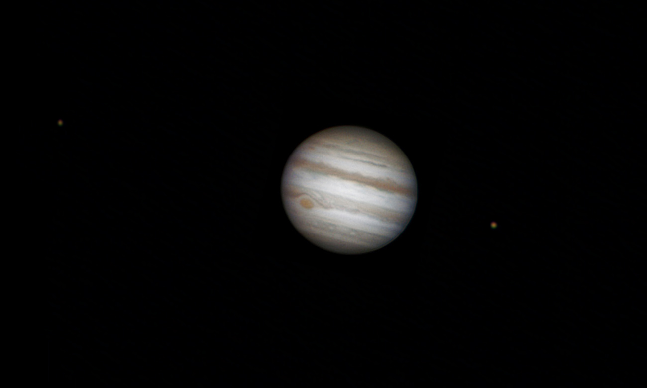 Jupiter mit Monden