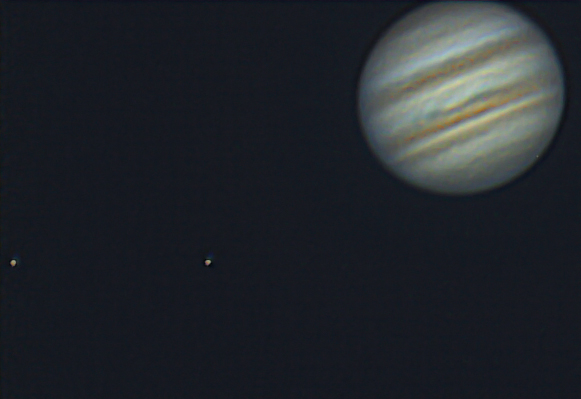 Jupiter mit Monden