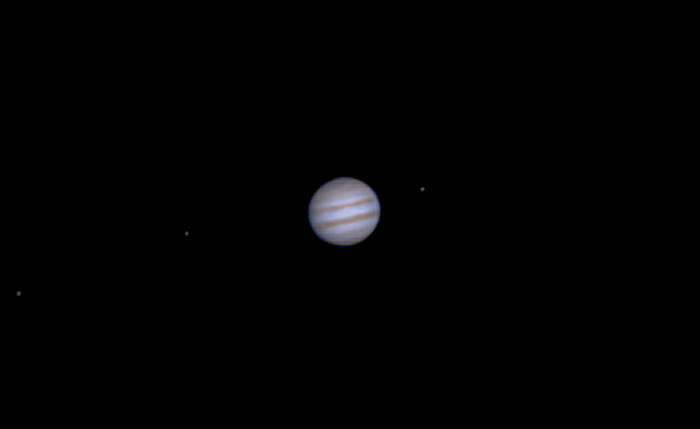 Jupiter mit Monden