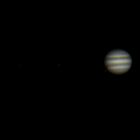 Jupiter mit Monden vom 11.4.16