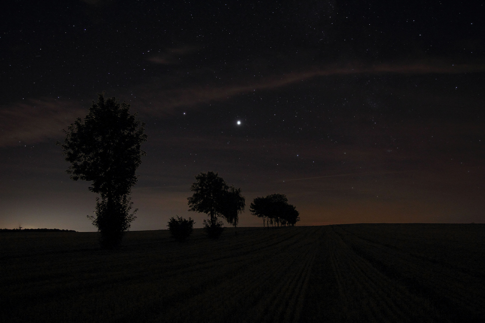 Jupiter mit Saturn im Schlepptau