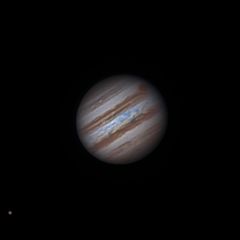 Jupiter + Mond Ganymed