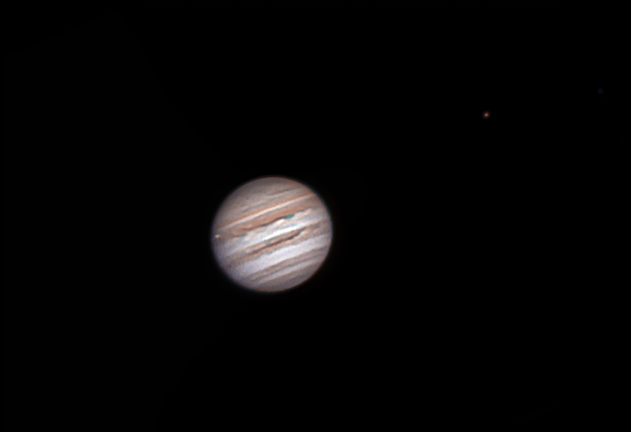 Jupiter + Monde Io, Ganymed