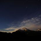 Jupiter über dem Watzmann