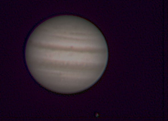 Jupiter und Callisto am 24.11.2011