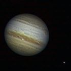 Jupiter und Ganymed am 21.09.2010 (Neubearbeitung)