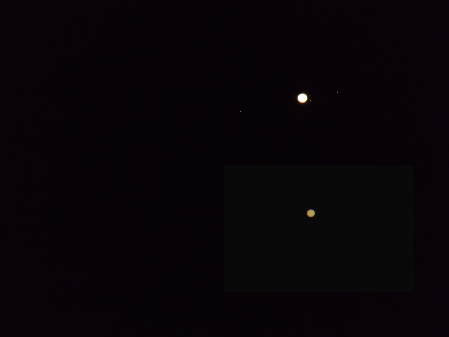 Jupiter und Monde