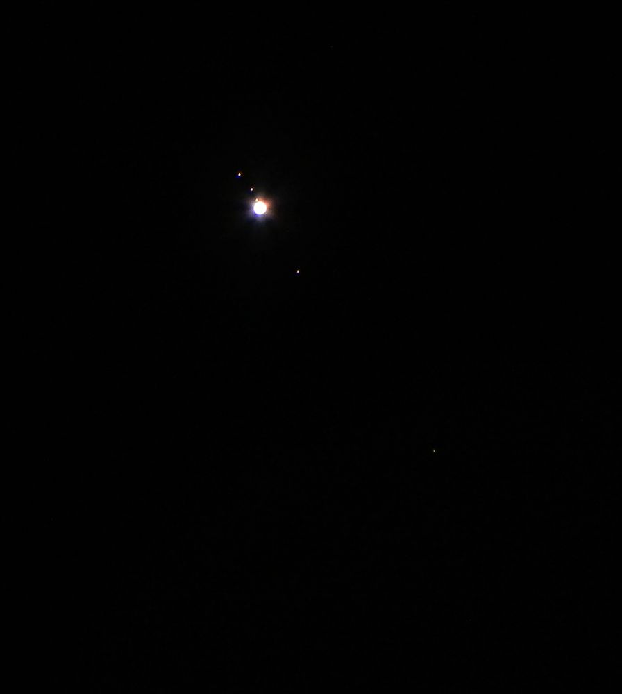 Jupiter und Monde am 14.11.2011