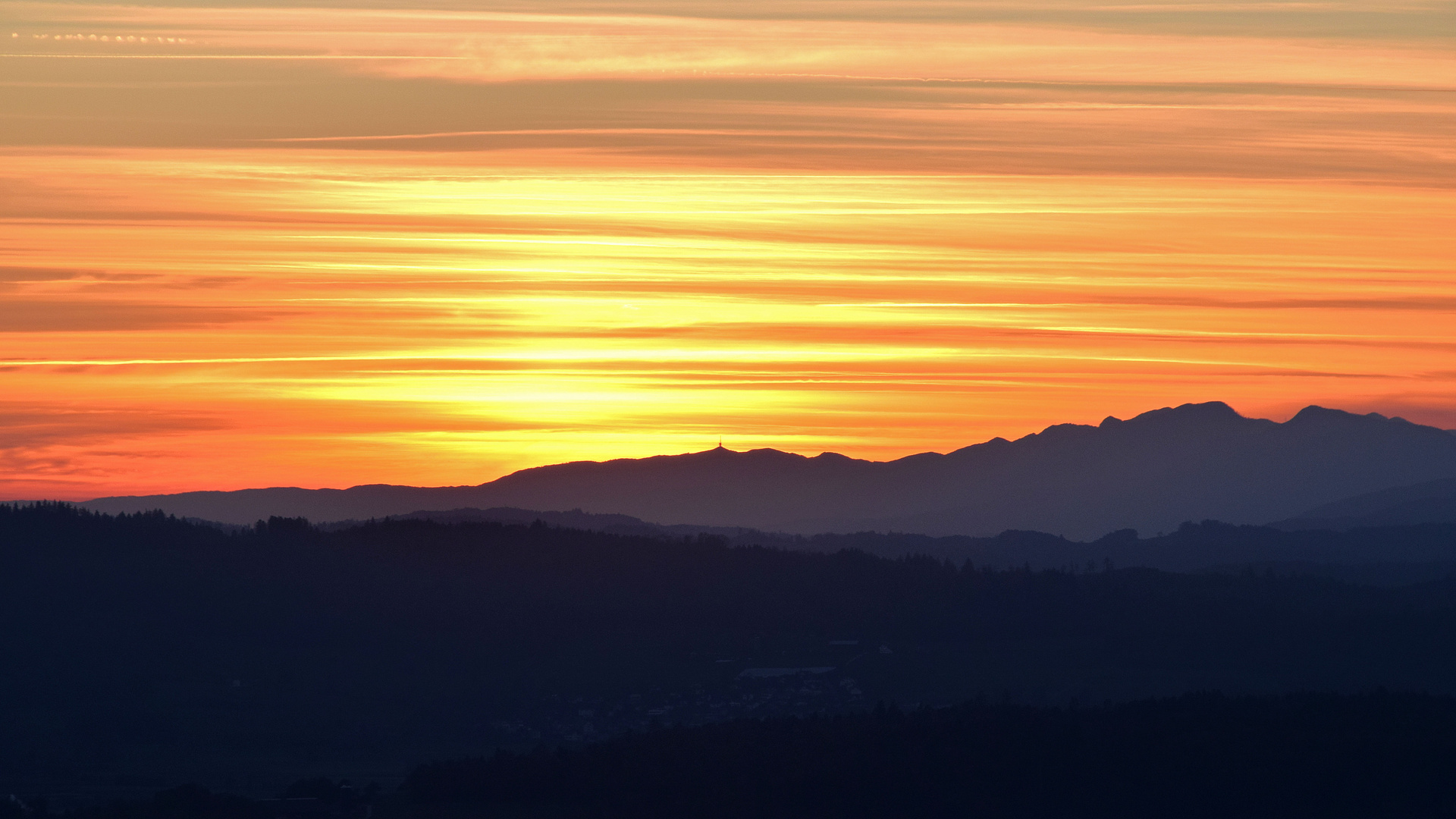 Jura mit Chasseral