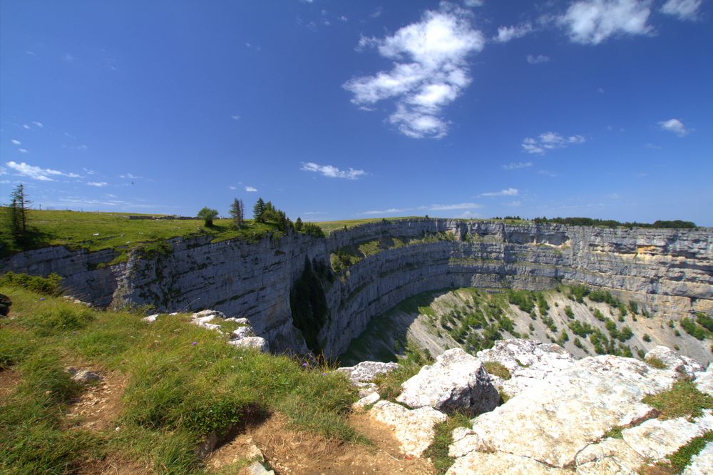 Jurakalk und Wetterglück